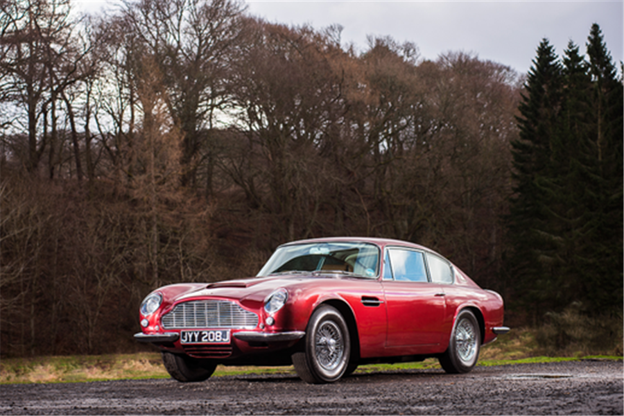 1971 Aston Martin DB6 on offer at Silverstone's May Sale